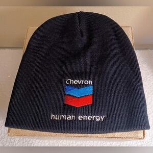 Chevron Human Energy Knit Beanie